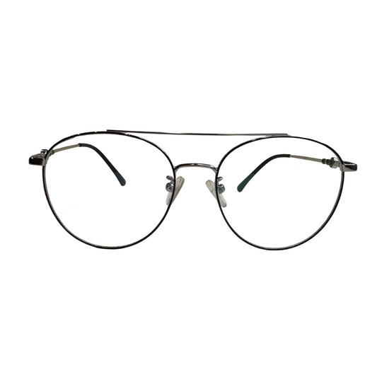 Marco metálico para lentes ópticos, modelo 157