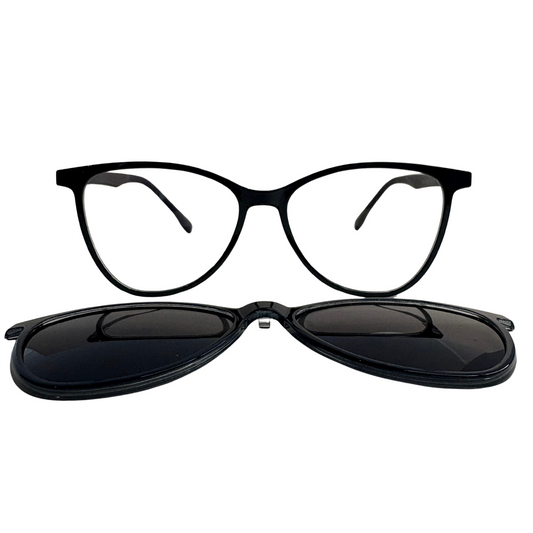 Lentes ópticos con imán y clip para el sol, modelo 281
