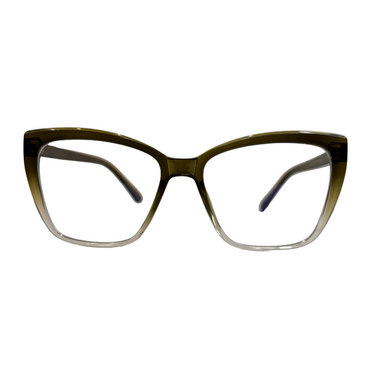 Marco de acetato para lentes ópticos, modelo 55