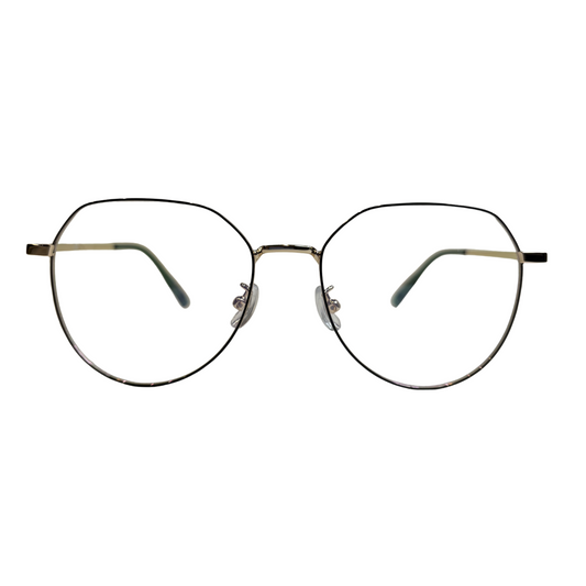Marco metálico para lentes ópticos, modelo 153