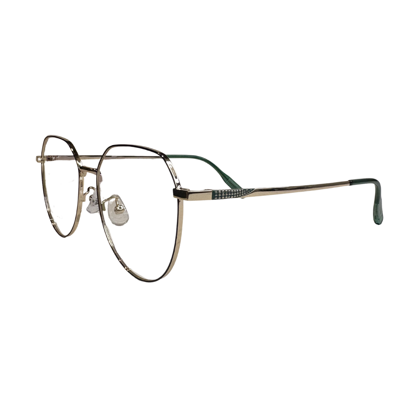 Marco metálico para lentes ópticos, modelo 153