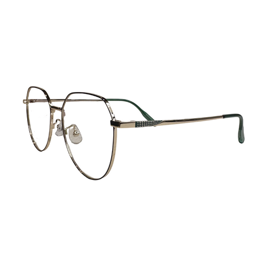 Marco metálico para lentes ópticos, modelo 153