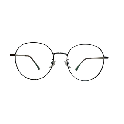 Marco metálico para lentes ópticos, modelo 155
