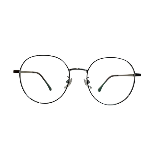 Marco metálico para lentes ópticos, modelo 155