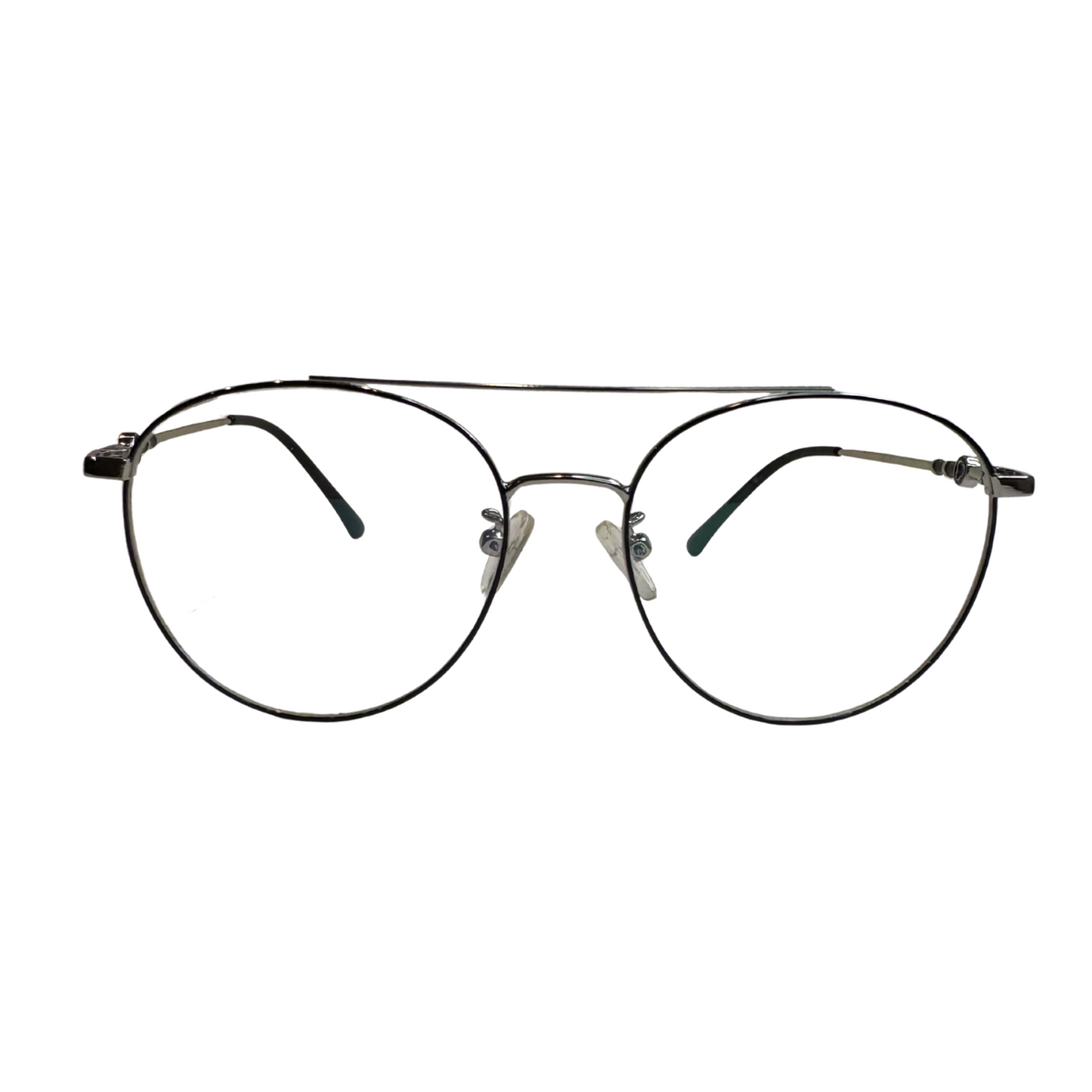Marco metálico para lentes ópticos, modelo 157
