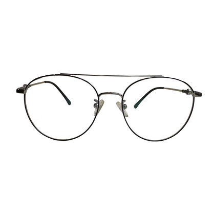 Marco metálico para lentes ópticos, modelo 157