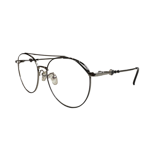 Marco metálico para lentes ópticos, modelo 157