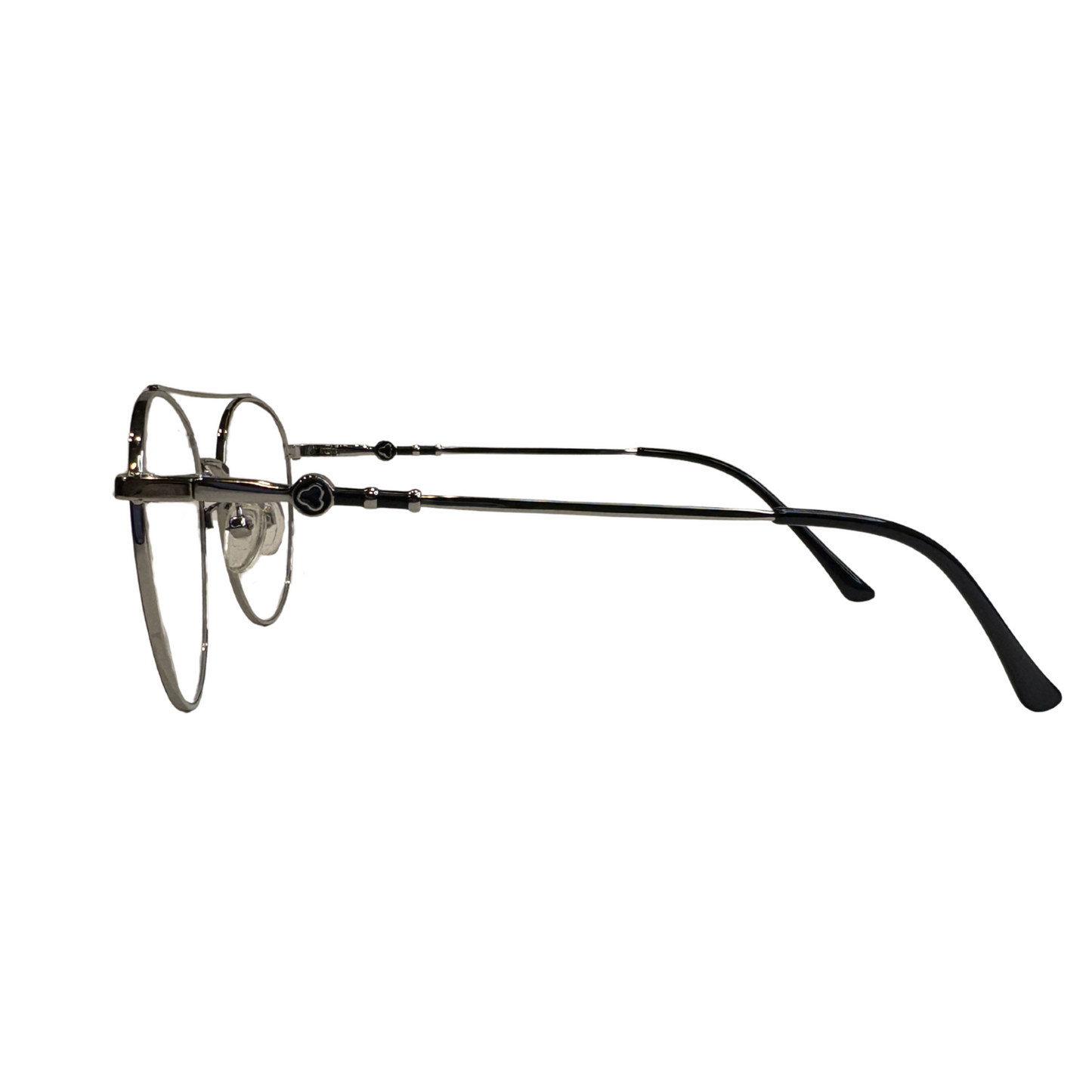 Marco metálico para lentes ópticos, modelo 157