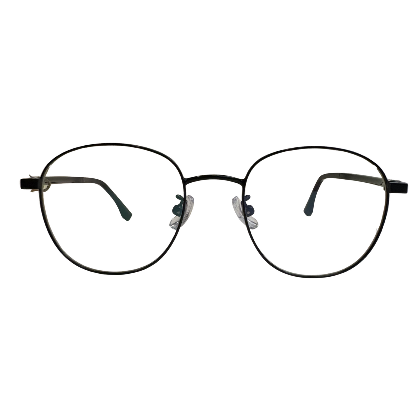 Marco metálico para lentes ópticos, modelo 158