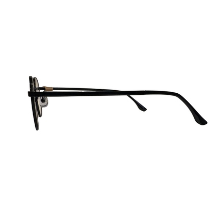 Marco metálico para lentes ópticos, modelo 158