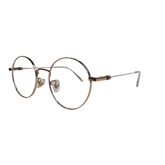 Marco metálico para lentes ópticos, modelo 162