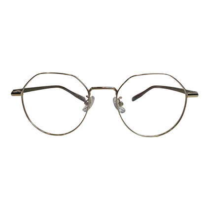 Marco metálico para lentes ópticos, modelo 163