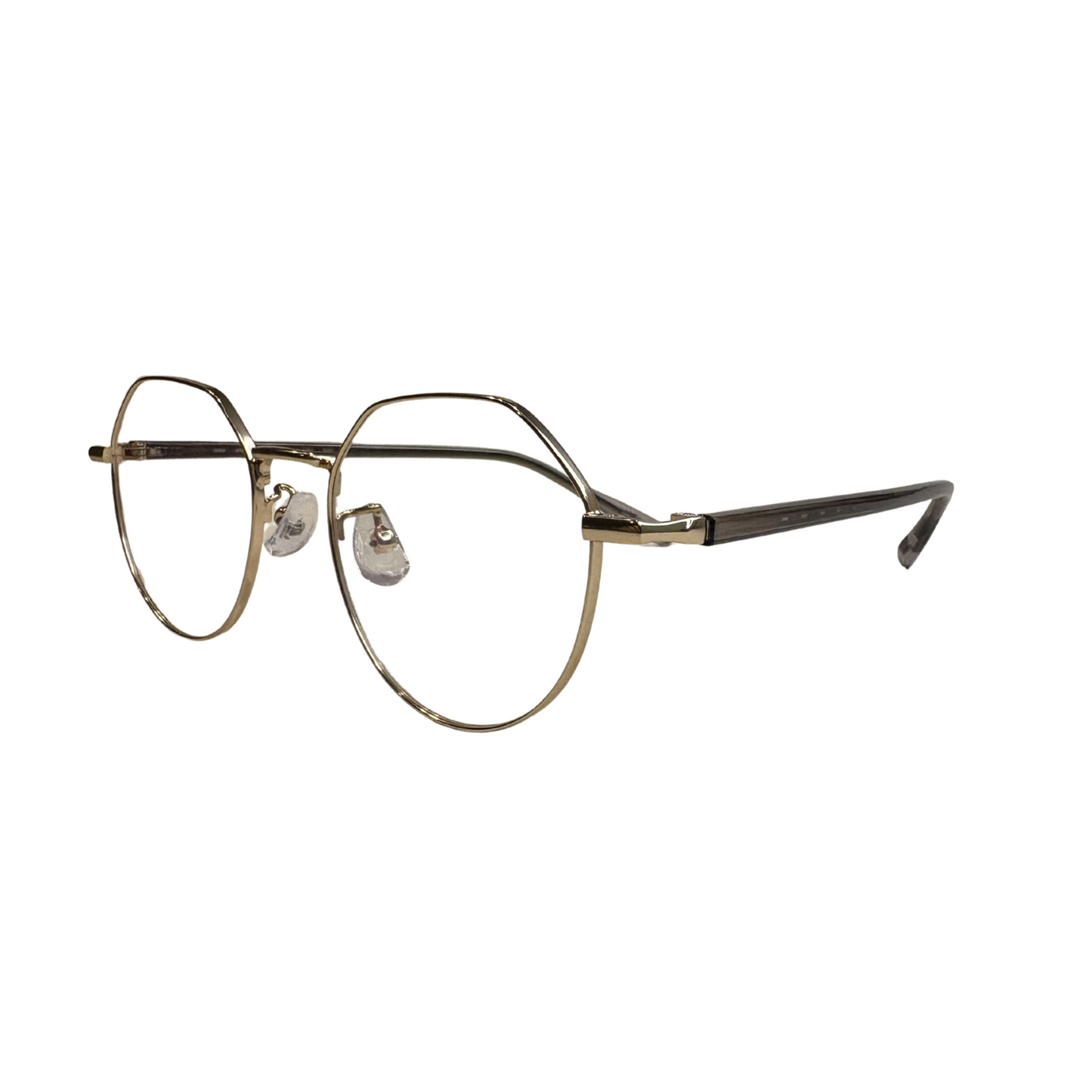 Marco metálico para lentes ópticos, modelo 163