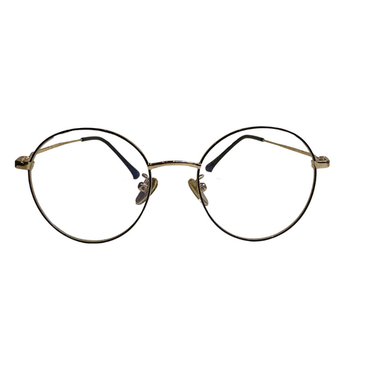 Marco metálico para lentes ópticos, modelo 165