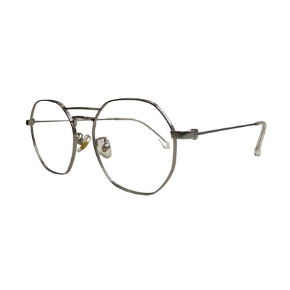 Marco metálico para lentes ópticos, modelo 168