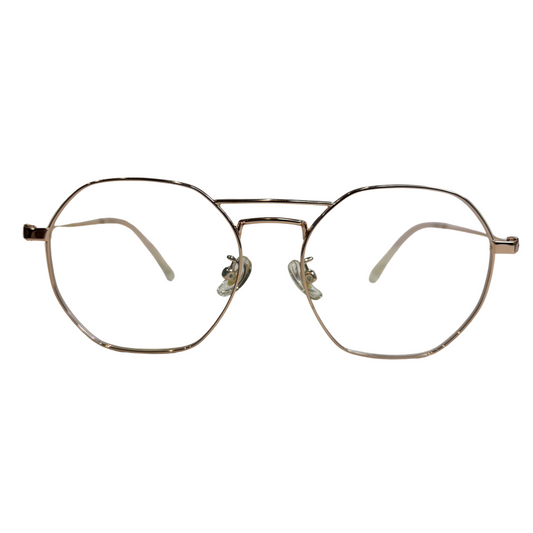 Marco metálico para lentes ópticos, modelo 178