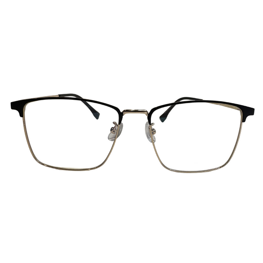 Marco metálico para lentes ópticos, modelo 181