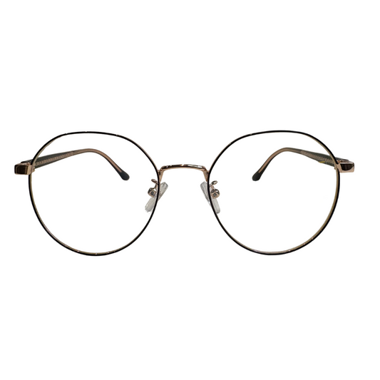 Marco metálico para lentes ópticos, modelo 182