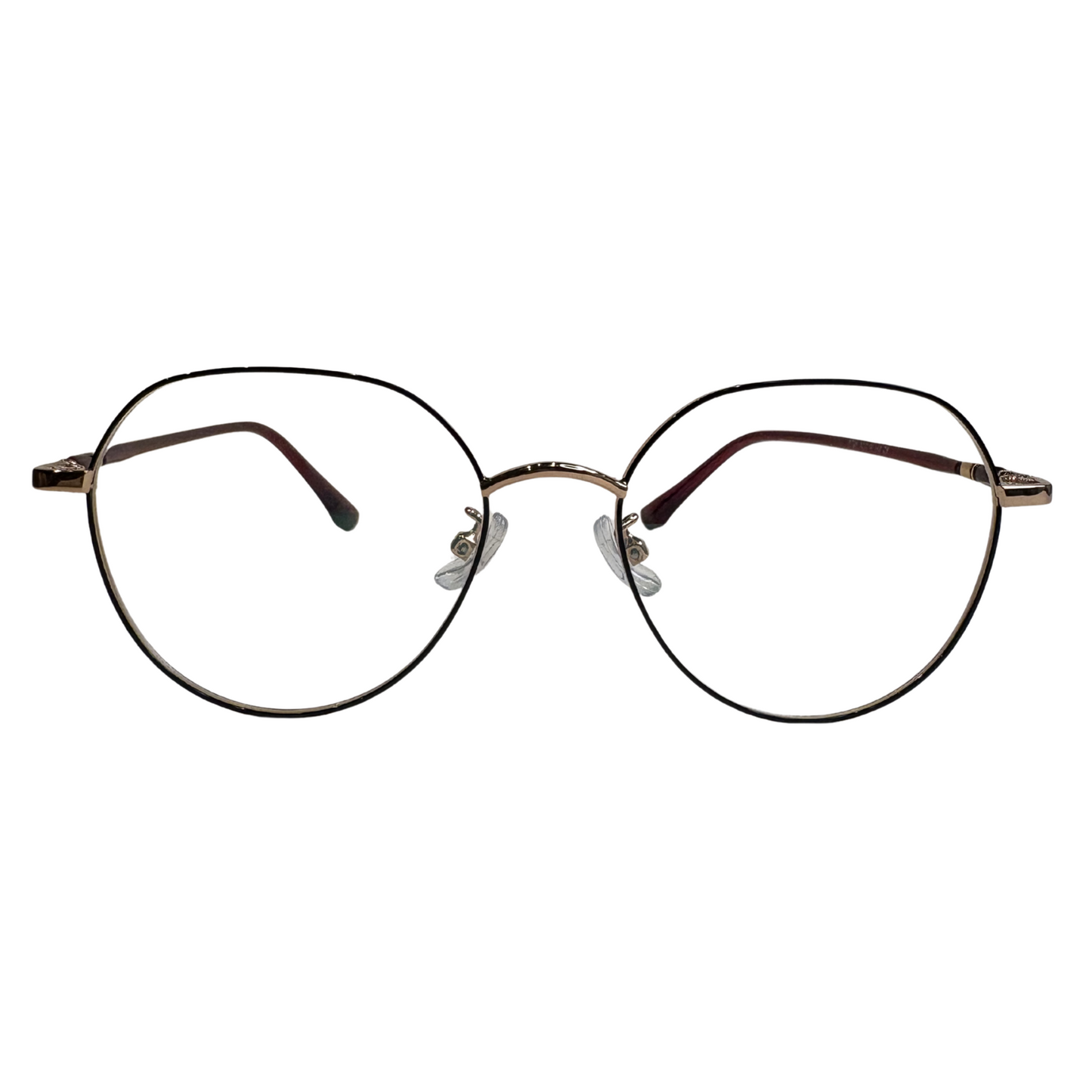 Marco metálico para lentes ópticos, modelo 183