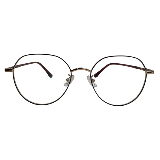 Marco metálico para lentes ópticos, modelo 183