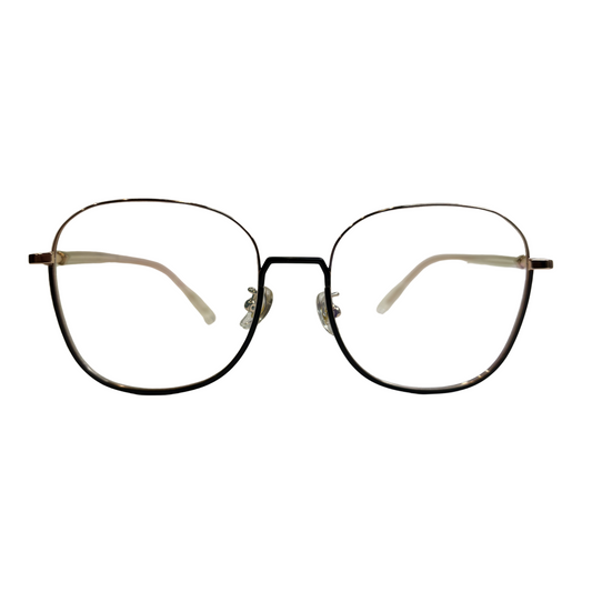 Marco metálico para lentes ópticos, modelo 184