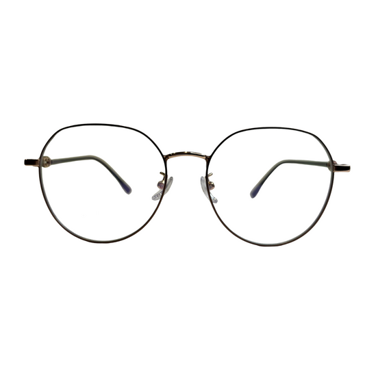 Marco metálico para lentes ópticos, modelo 185