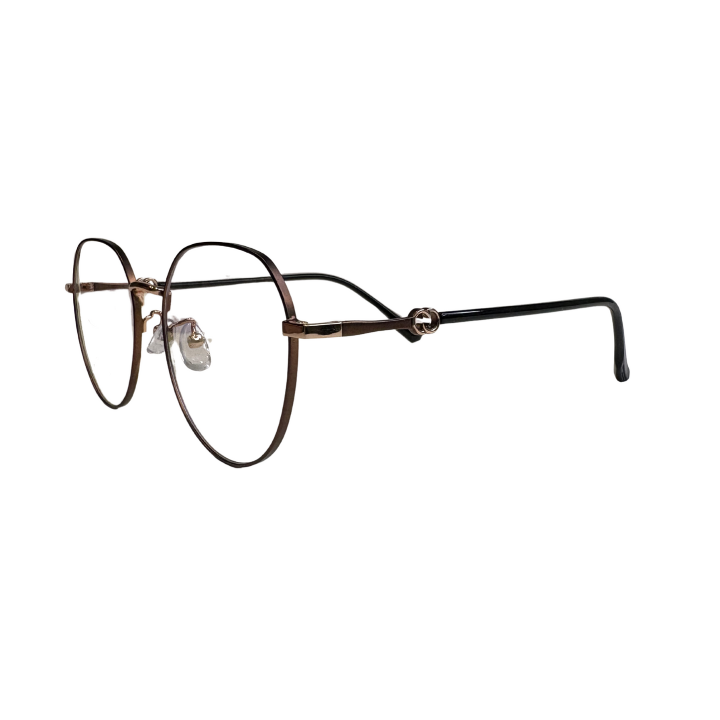 Marco metálico para lentes ópticos, modelo 185