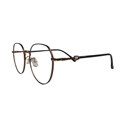 Marco metálico para lentes ópticos, modelo 185