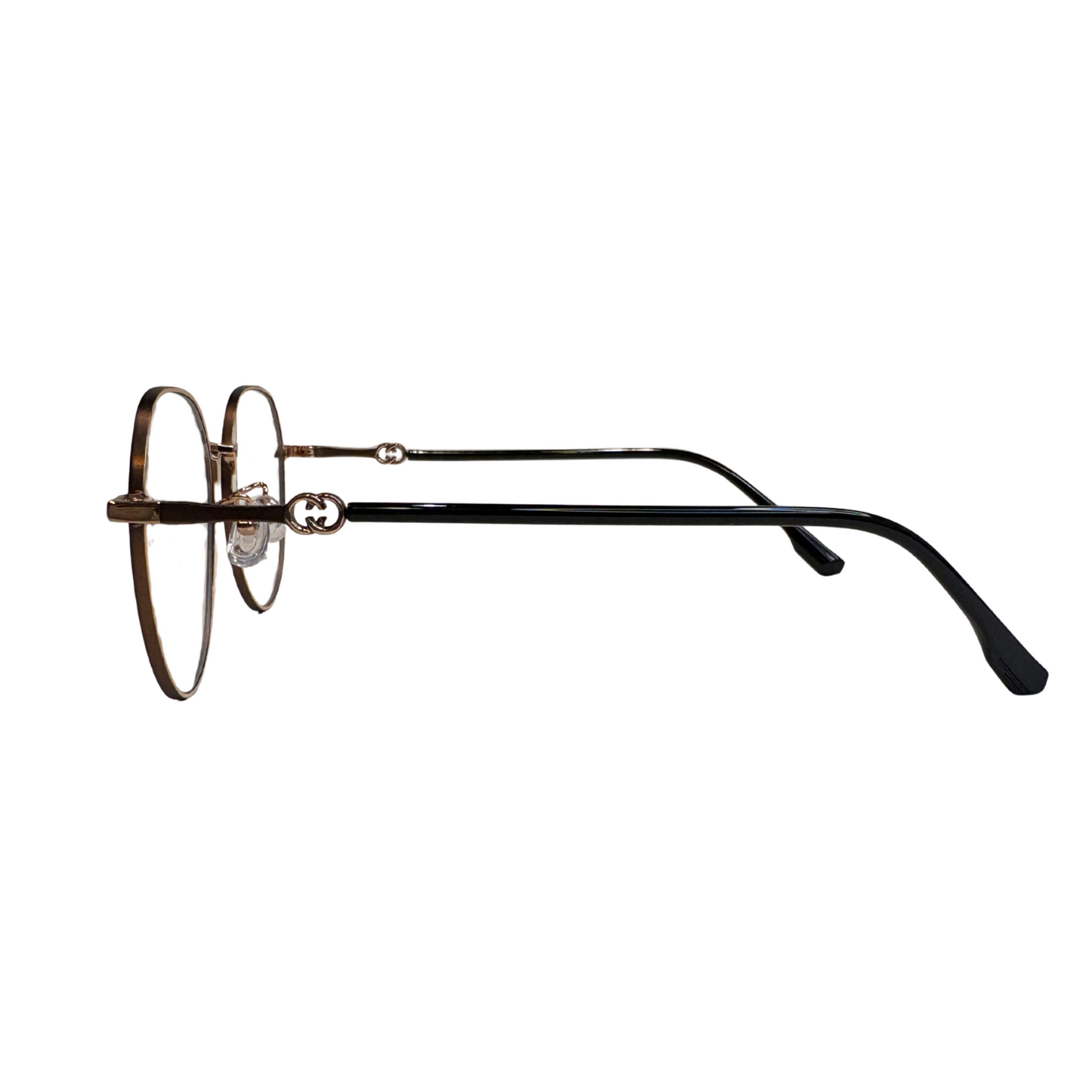 Marco metálico para lentes ópticos, modelo 185