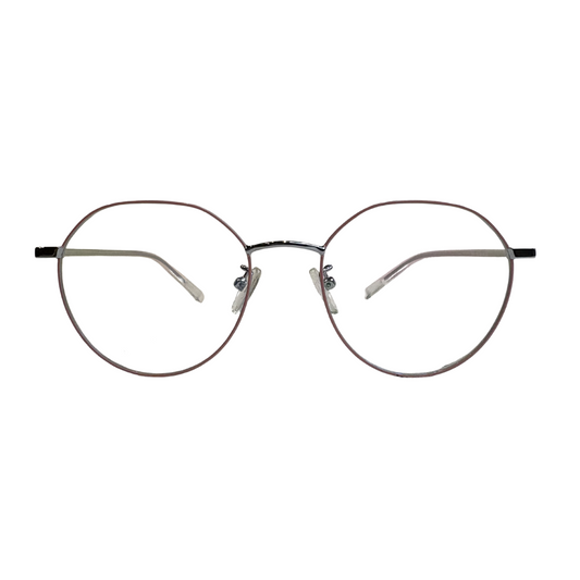 Marco metálico para lentes ópticos, modelo 186