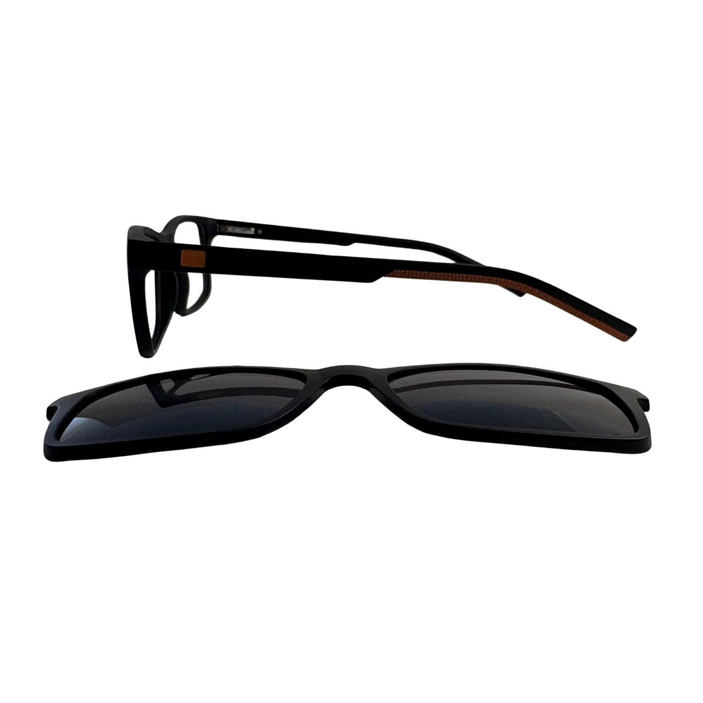 Lentes ópticos con imán y clip para el sol, modelo 277
