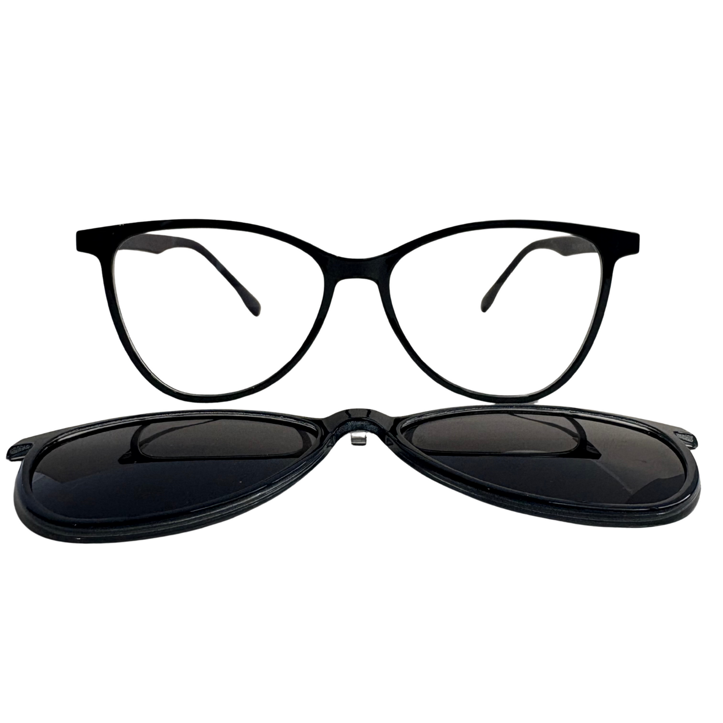 Lentes ópticos con imán y clip para el sol, modelo 281
