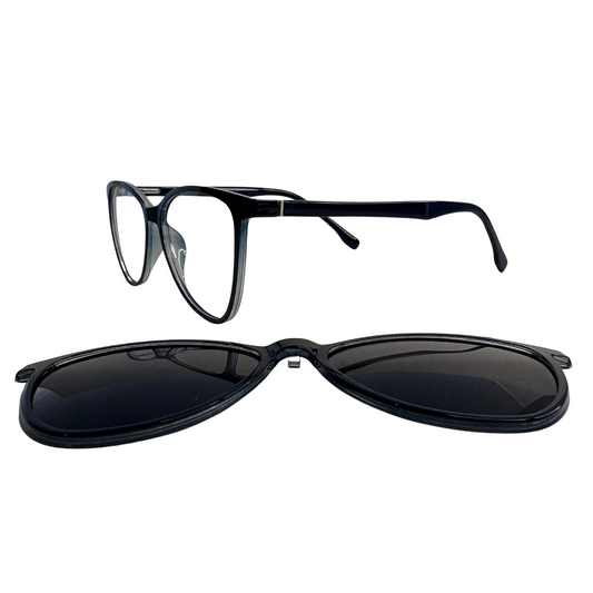 Lentes ópticos con imán y clip para el sol, modelo 281