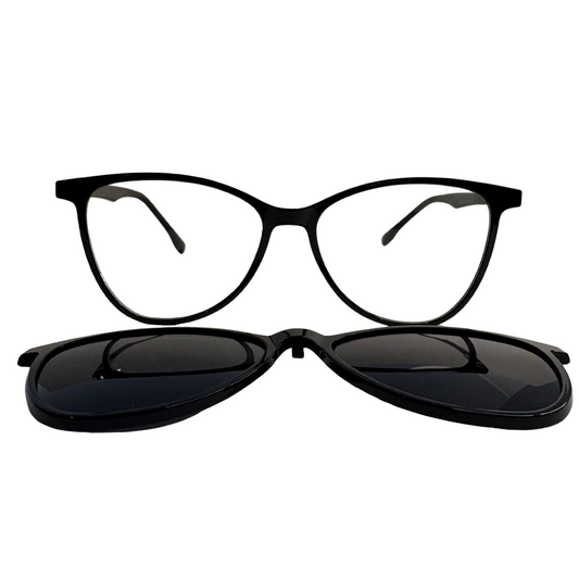 Lentes ópticos con imán y clip para el sol, modelo 282