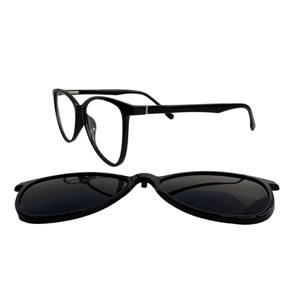 Lentes ópticos con imán y clip para el sol, modelo 282