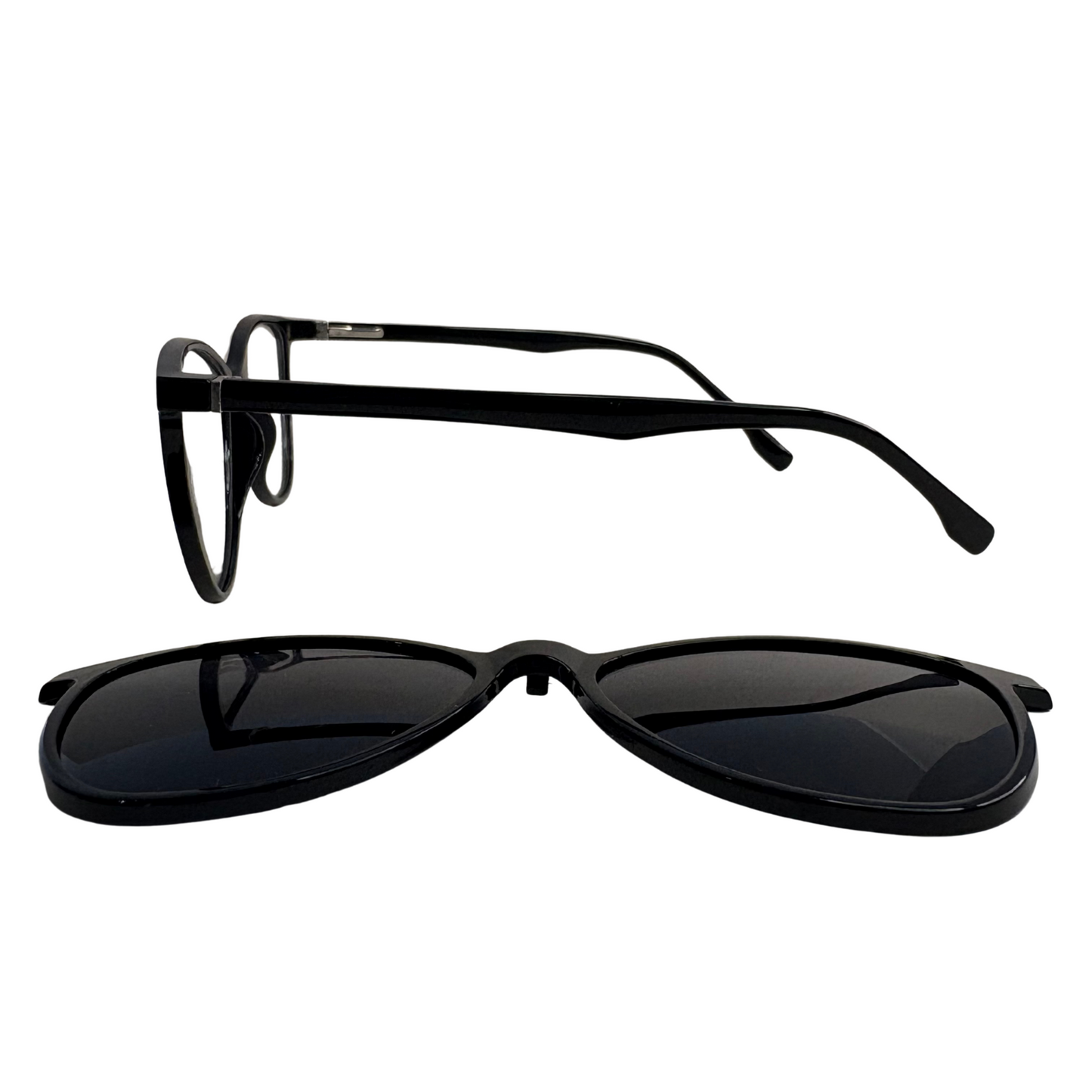 Lentes ópticos con imán y clip para el sol, modelo 282