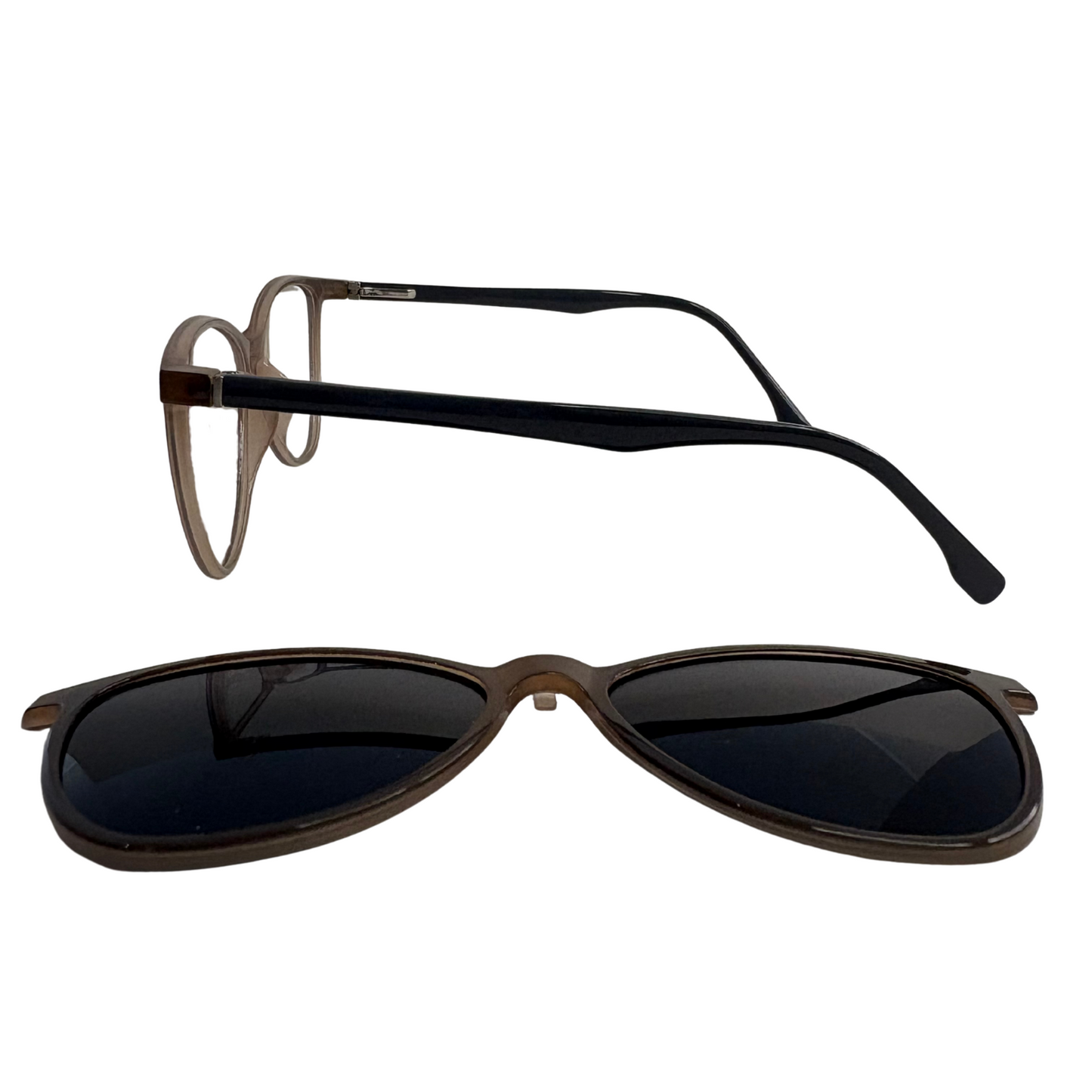 Lentes ópticos con imán y clip para el sol, modelo 284