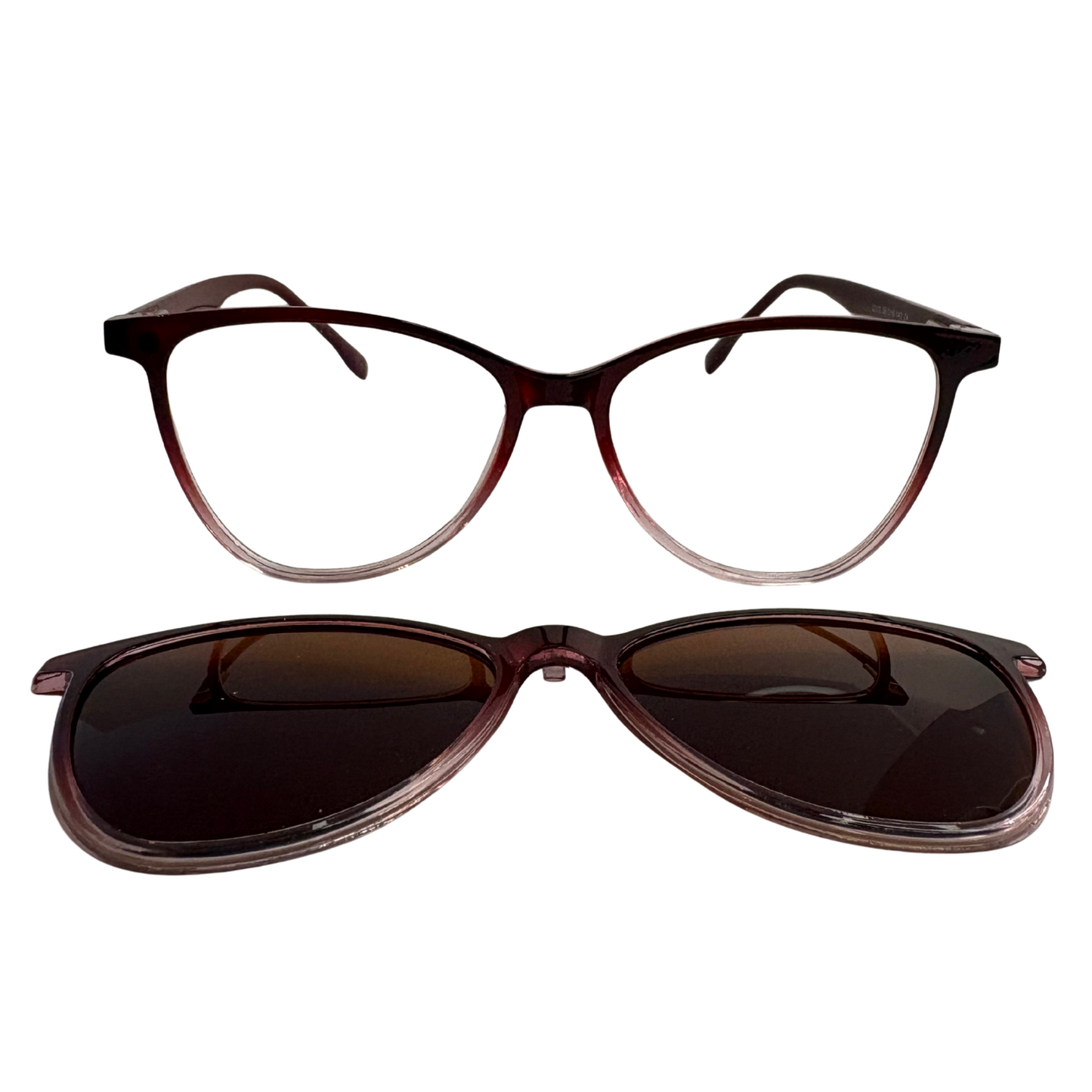 Lentes ópticos con imán y clip para el sol, modelo 285