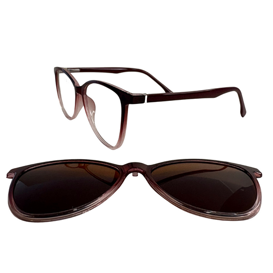 Lentes ópticos con imán y clip para el sol, modelo 285