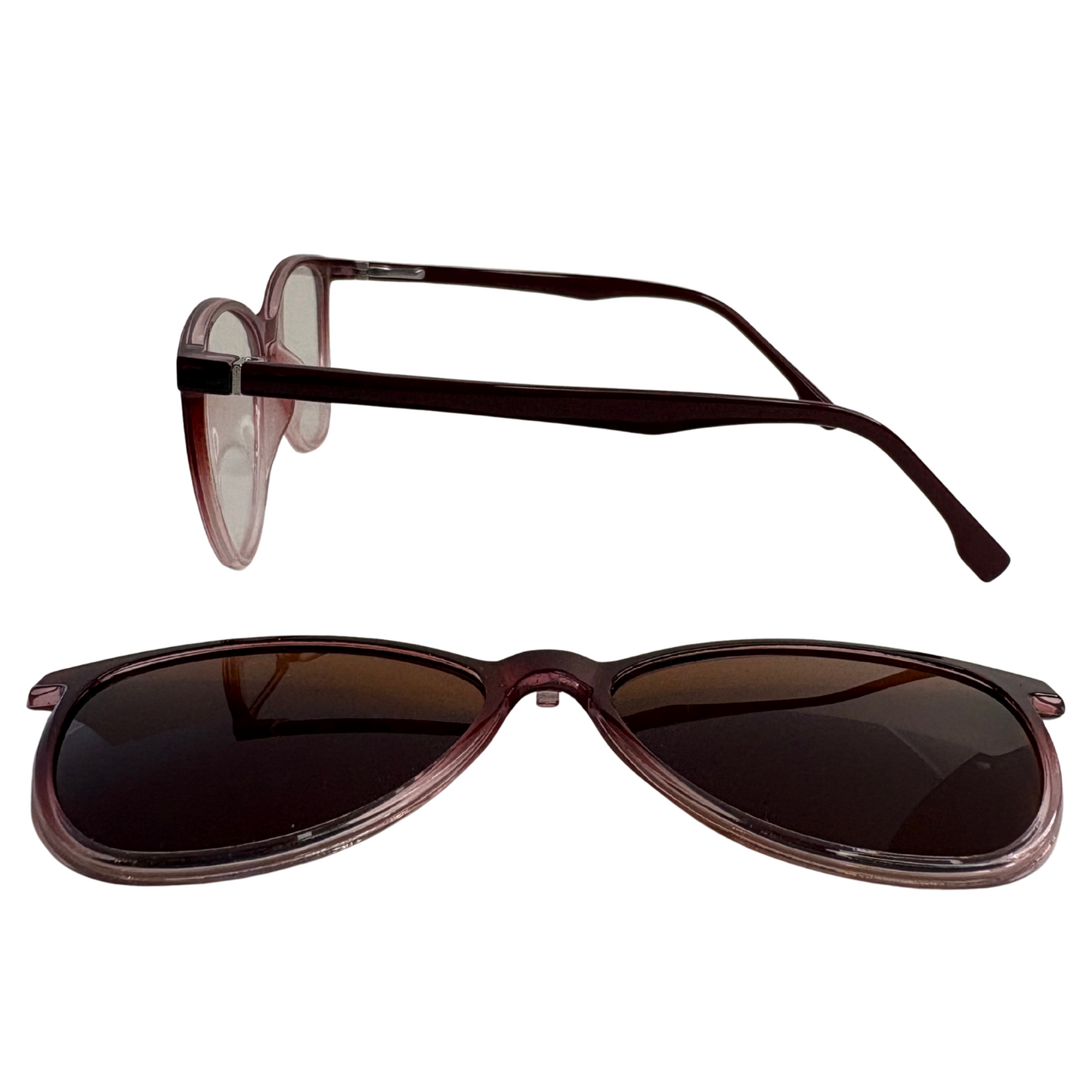 Lentes ópticos con imán y clip para el sol, modelo 285