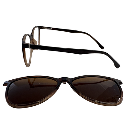 Lentes ópticos con imán y clip para el sol, modelo 286